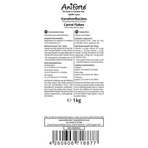 AniForte® BARF-Line Karotten-Möhrenflocken 1 kg