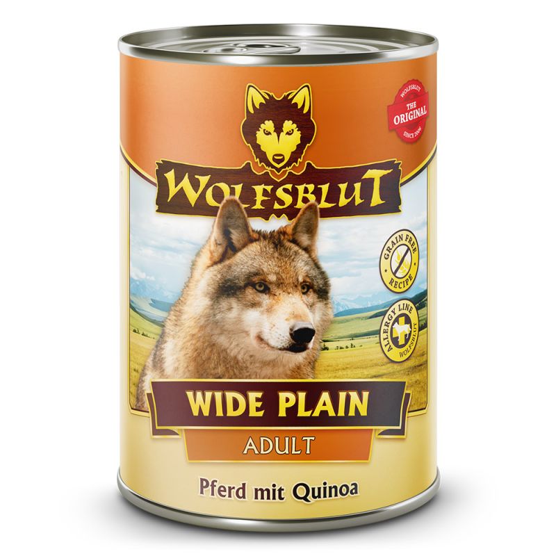 Wolfsblut Adult Wide Plain Quinoa – Pferd mit Quinoa Nassfutter