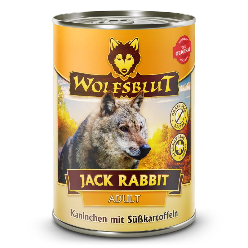 Wolfsblut Adult Jack Rabbit – Kaninchen mit Süßkartoffeln Nassfutter