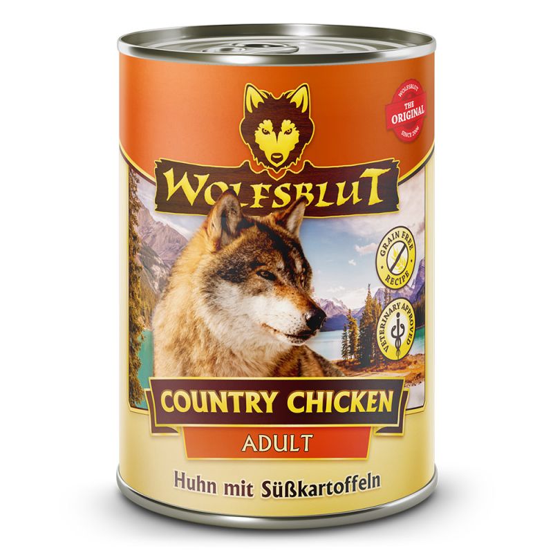 Wolfsblut Adult Country Chicken – Huhn mit Süßkartoffeln Nassfutter