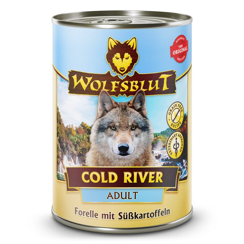 Wolfsblut Adult Cold River – Forelle mit Süßkartoffeln Nassfutter