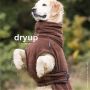 Dryup Cape Hundebademantel Standard in verschieden Farben und Größen brown S - 56 cm