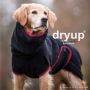 Dryup Cape Hundebademantel Standard in verschieden Farben und Größen black XS - 48 cm