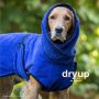 Dryup Cape Hundebademantel Standard in verschieden Farben und Größen red pepper L - 65 cm