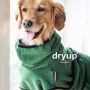Dryup Cape Hundebademantel Standard in verschieden Farben und Größen dark green XS - 48 cm