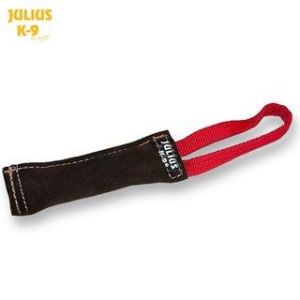 Julius K9® Beißwurst aus Leder 15 x 2,5 cm...